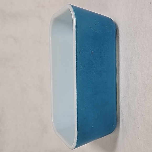 2-Pyrex 501-502 Primary Refrigerator dishes Red-Blue - Picture 9 of 11